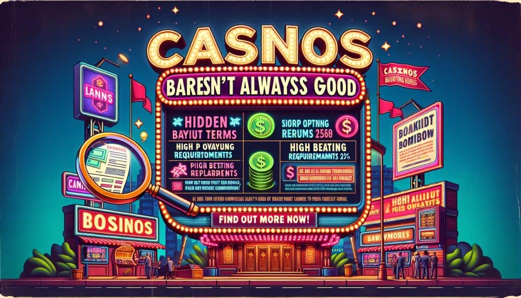 Casino bonusi koji zapravo nisu tako dobri – na što paziti? Casino bonusi koji zapravo nisu tako dobri – na što paziti?