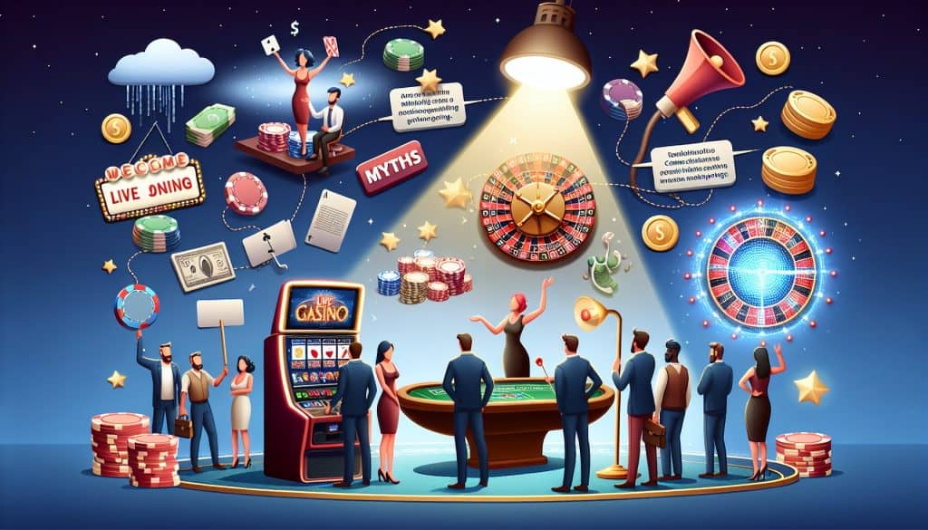 Koji su najčešći mitovi o igranju u live casinu